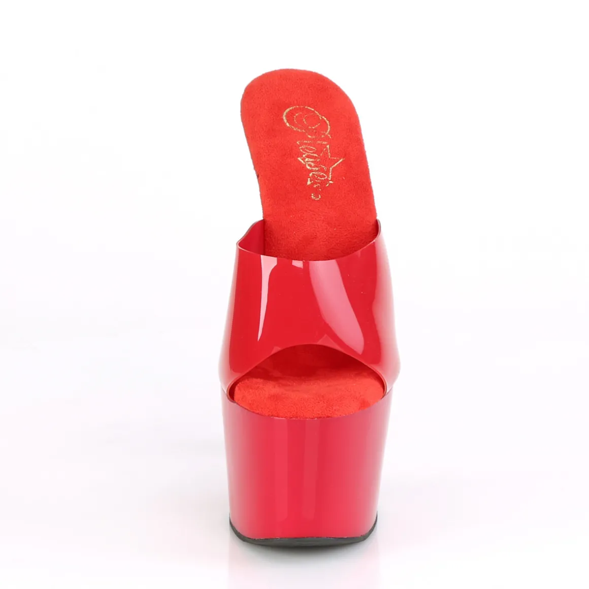 rouge_jellylike__cm_adore_3.webp Rouge Jelly-Like 18 cm ADORE-701N mules talons hauts de pole dance