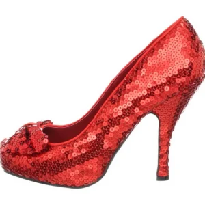 Rouge Paillettes 11,5 cm OZ-06 Chaussures Escarpins de Soirée
