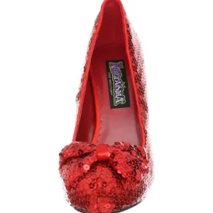 Rouge Paillettes 11,5 cm OZ-06 Chaussures Escarpins de Soirée