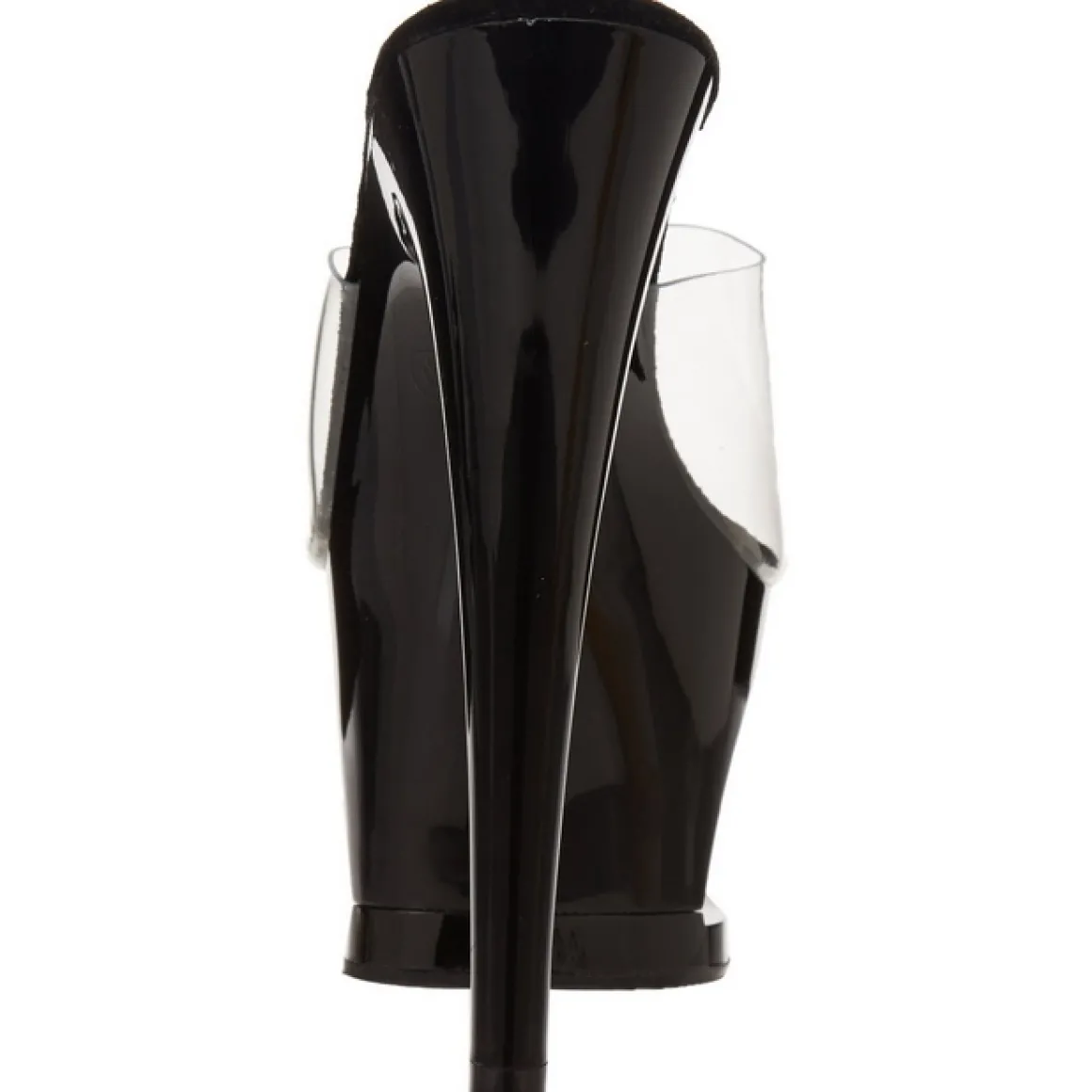 rouge_transparent__cm_ple_4.webp Rouge Transparent 18 cm Pleaser MOON-701HRS Plateforme Mules Hautes