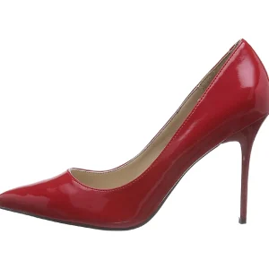 Rouge Verni 10 cm CLASSIQUE-20 Escarpins Talons Aiguilles Hommes