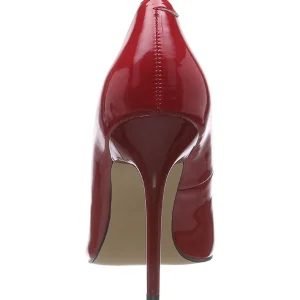 Rouge Verni 10 cm CLASSIQUE-20 Escarpins Talons Aiguilles Hommes