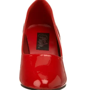 Rouge Verni 8 cm DIVINE-420W escarpins à talons hauts