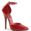 Rouge Verni 15 cm DOMINA-402 Escarpins Talons Hauts Hommes