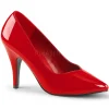 Rouge Verni 10 cm DREAM-420 escarpins à talons hauts