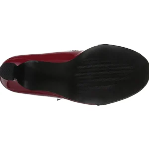 Rouge Verni 7,5 cm JENNA-06 grande taille escarpins femmes