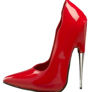 Rouge Verni 15 cm SCREAM-01 Fetish Talons Aiguilles Escarpins