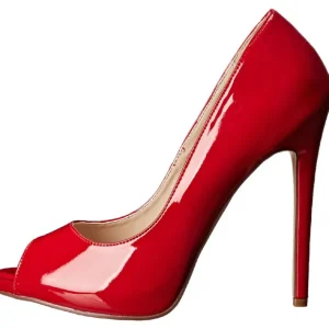 Rouge Verni 13 cm SEXY-42 Chaussures Escarpins Classiques