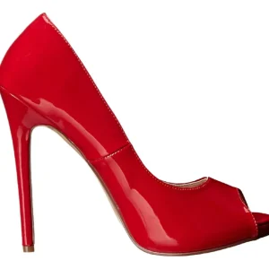 Rouge Verni 13 cm SEXY-42 Chaussures Escarpins Classiques