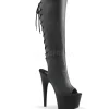 Similicuir 18 cm ADORE-2018 bottes femmes à talon