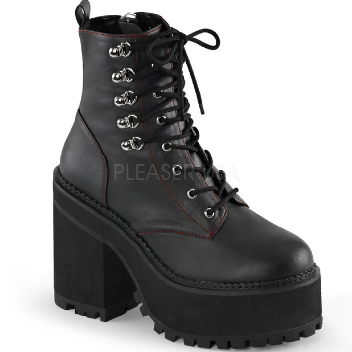 similicuir__cm_assault_bo_0.webp Similicuir 12 cm ASSAULT-100 bottines gothique semelles épaisses