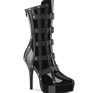 Similicuir 13,5 cm INDULGE-1038 bottines stiletto à talon aiguille