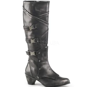 Similicuir 6,5 cm MAIDEN-8820 Bottes Femmes