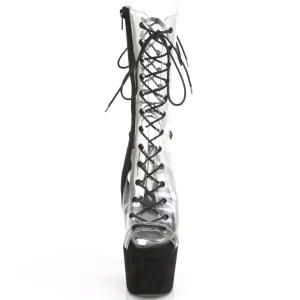 Transparent 18 cm ADORE-700-60FS bottes plateforme de pole dance