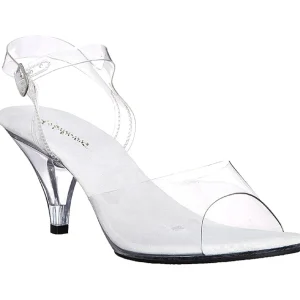 Transparent 8 cm BELLE-308 Talon Haut pour Hommes