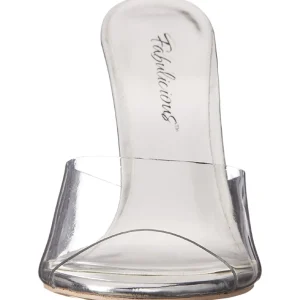 Transparent 11,5 cm CLEARLY-401 Plateau Mules Talons Hauts