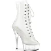 Transparent 15 cm DELIGHT-1021C bottines de striptease