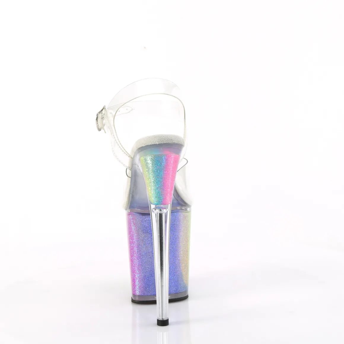 transparent__cm_flamingor_3-4.webp Transparent 20 cm FLAMINGO-808RG-01 hauts talons avec plateforme glitter