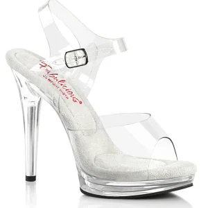 Transparent sandales plateforme 12,5 cm GLORY-508 sandales talons hauts Fabulicious
