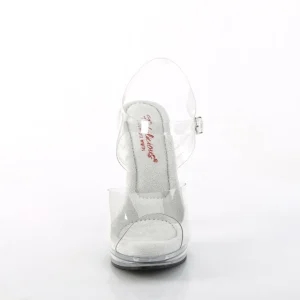 Transparent sandales plateforme 12,5 cm GLORY-508 sandales talons hauts Fabulicious