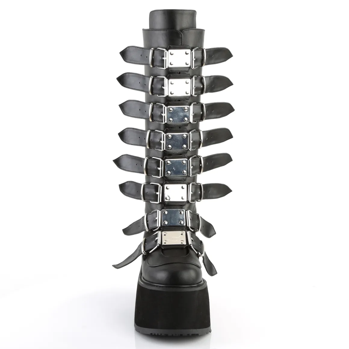 vegan__cm_damned_platefor_1-1.webp Vegan 9 cm DAMNED-318 plateforme bottes hautes femme à boucles noir