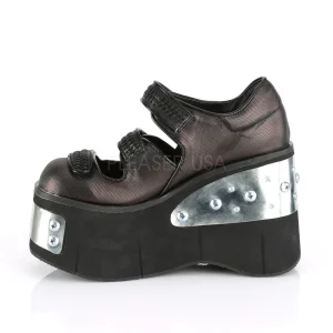 Vegan 11,5 cm DemoniaCult KERA-13 chaussures lolita plateforme