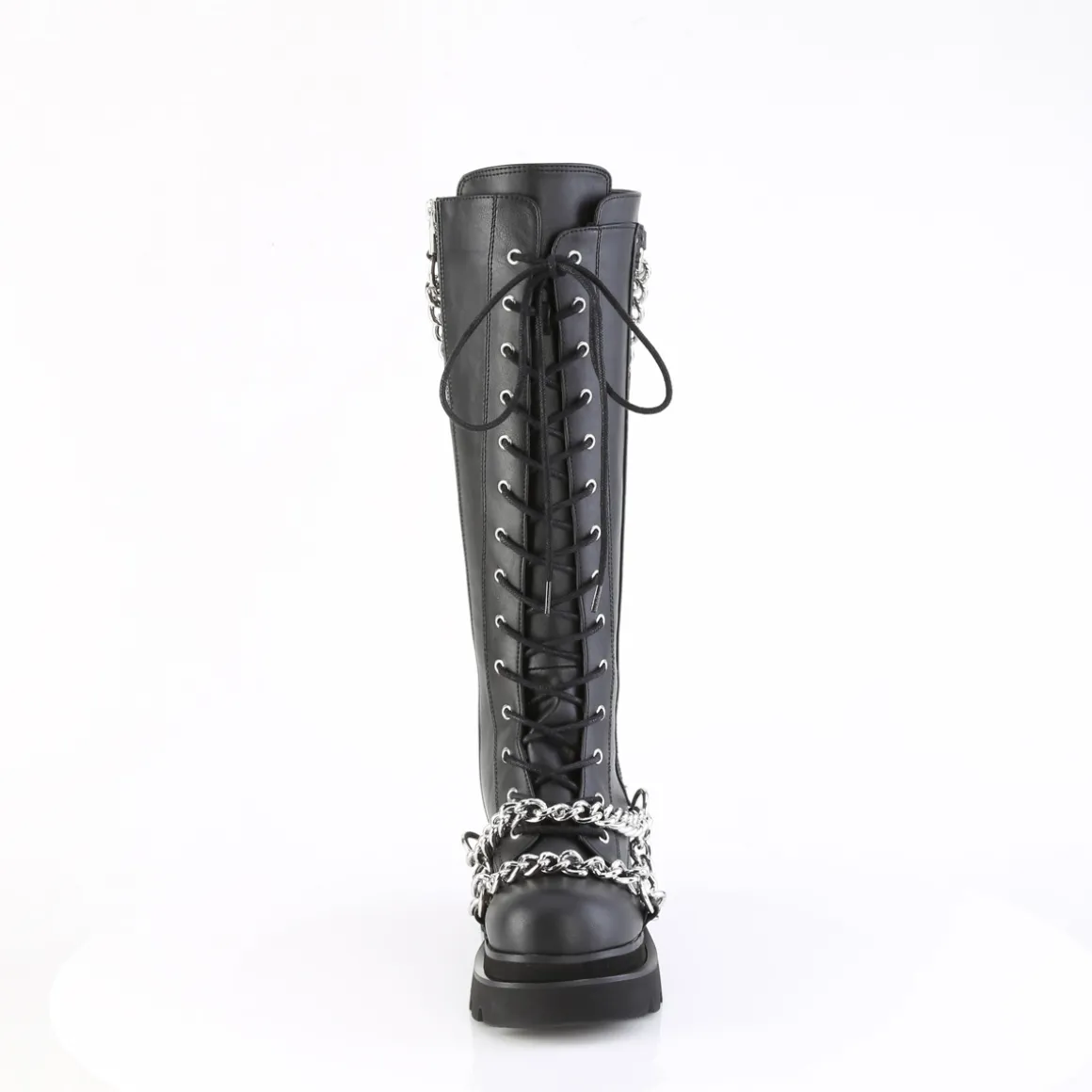 vegan__cm_ren_gothiques_b_1.webp Vegan 6 cm REN-215 gothiques bottes hautes femme à lacets avec chaînes