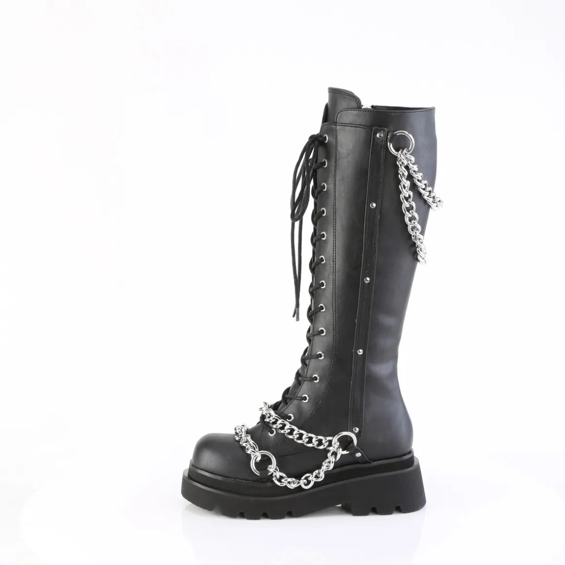 vegan__cm_ren_gothiques_b_2.webp Vegan 6 cm REN-215 gothiques bottes hautes femme à lacets avec chaînes