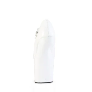 Verni 20 cm CRAZE-880 Heelless escarpins pony talons blanc