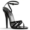 Verni 15 cm Devious DOMINA-108 sandales à talons aiguilles