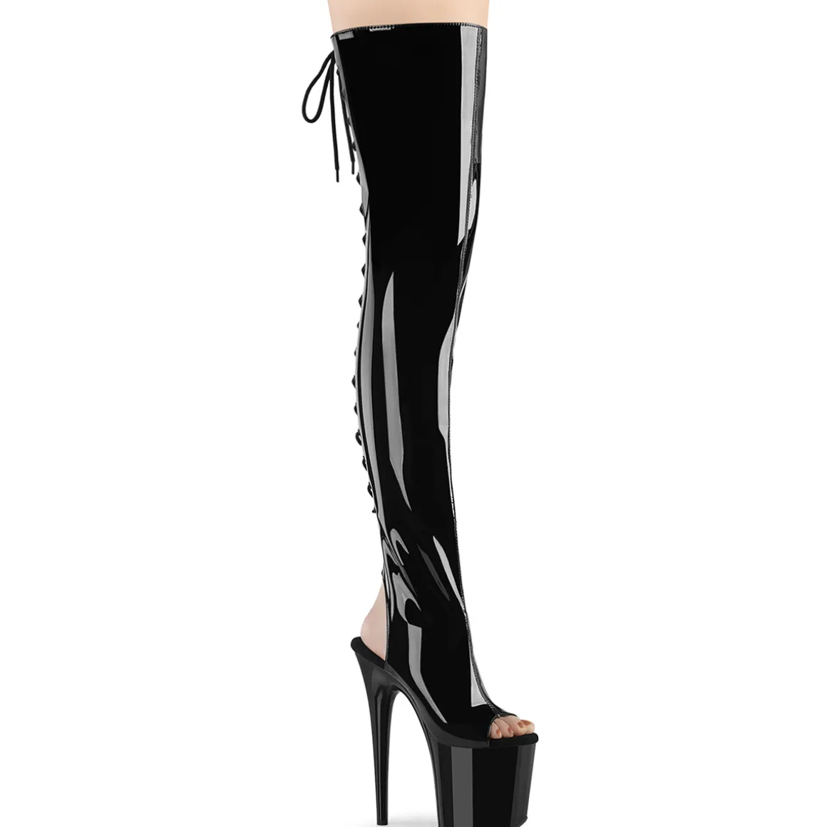 verni__cm_flamingo_bottes_0-1.webp Verni 20 cm FLAMINGO-3017 bottes cuissardes à lacets noirs