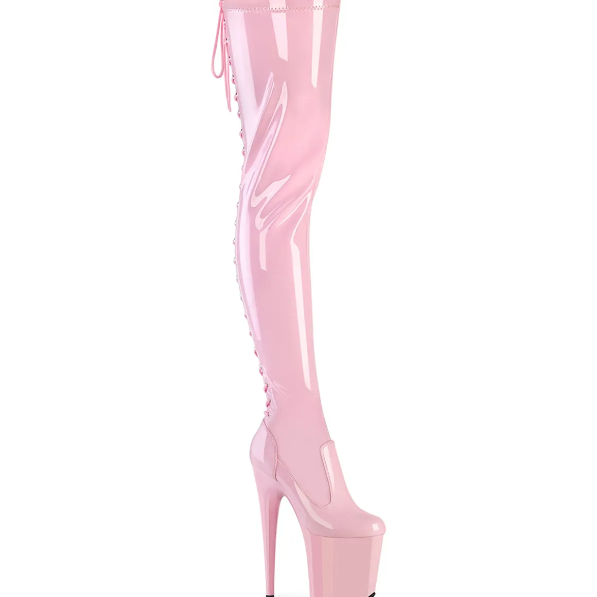 verni__cm_flamingo_bottes_0-4.webp Verni 20 cm FLAMINGO-3850 bottes cuissardes à lacets roses