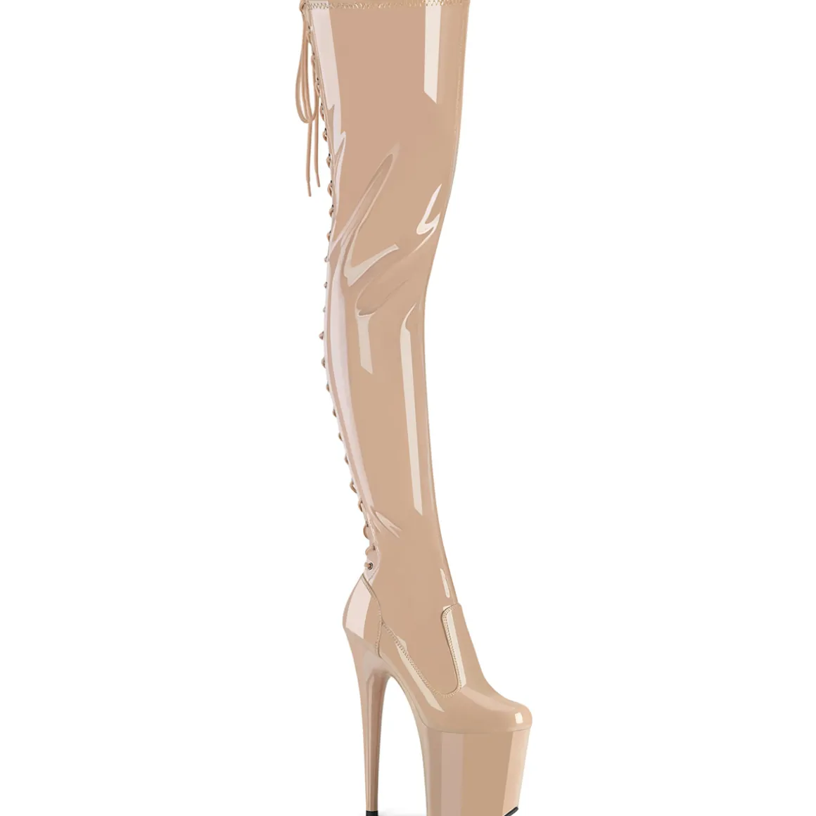 verni__cm_flamingo_bottes_0-6.webp Verni 20 cm FLAMINGO-3850 bottes cuissardes à lacets beige