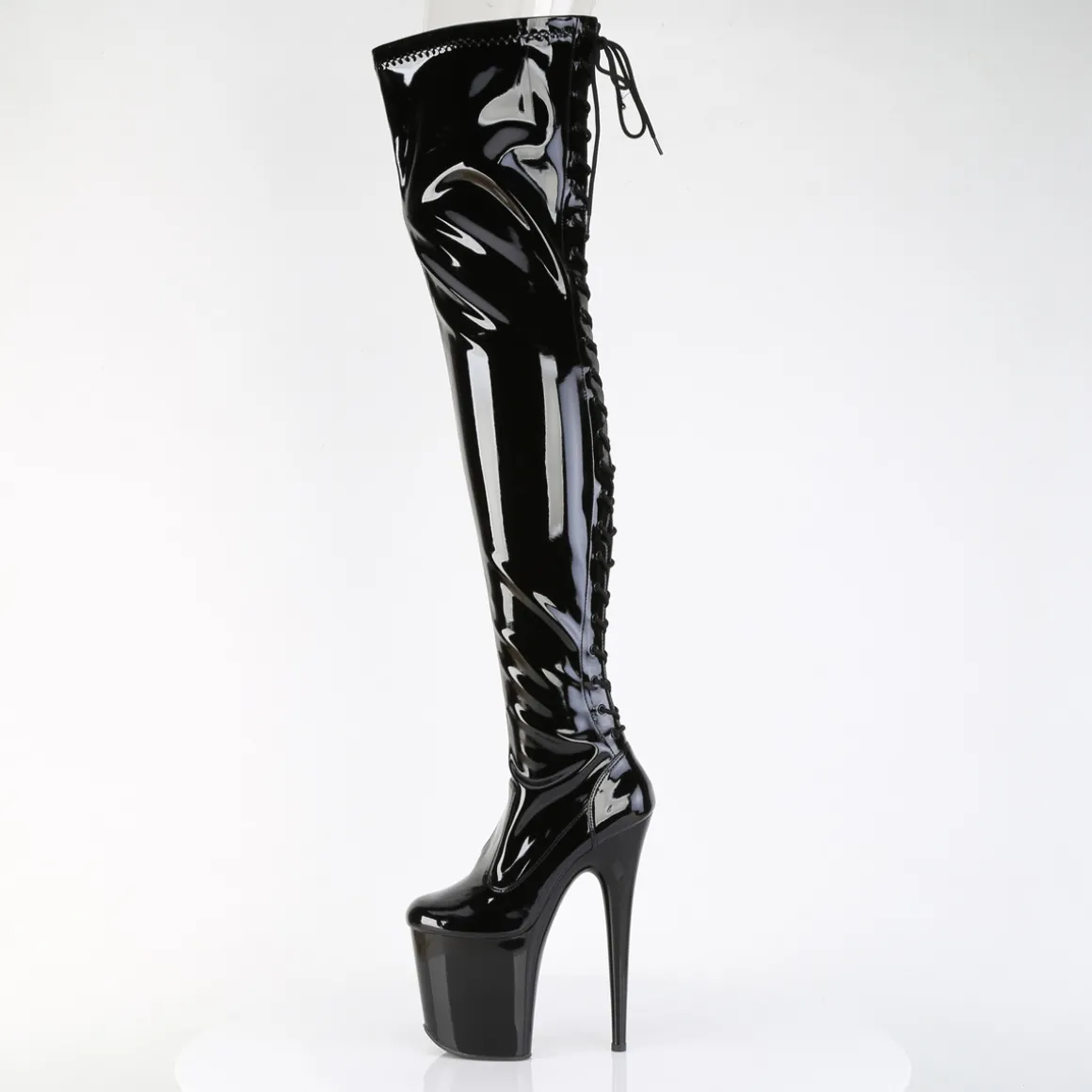 verni__cm_flamingo_bottes_2-3.webp Verni 20 cm FLAMINGO-3850 bottes cuissardes à lacets noirs