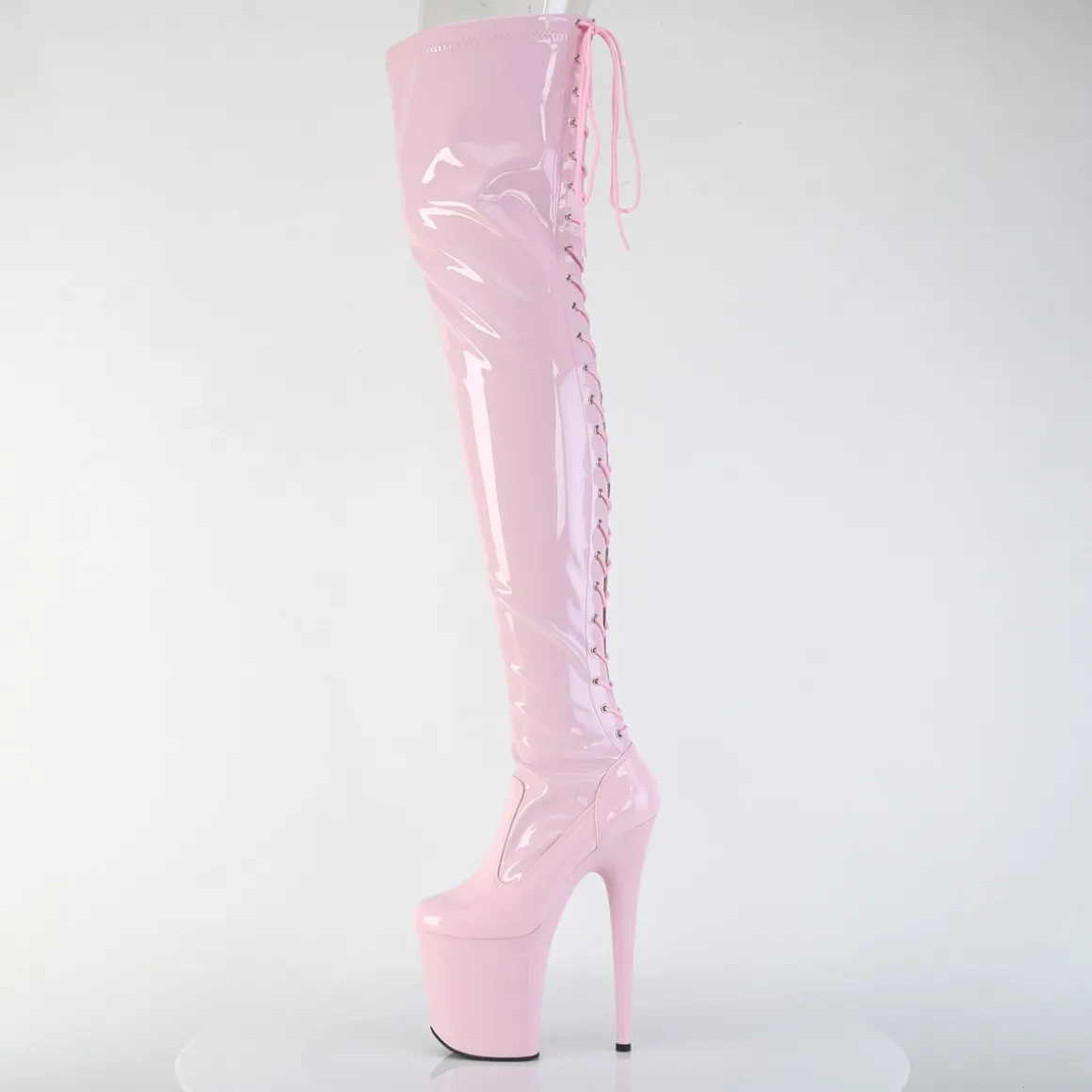 verni__cm_flamingo_bottes_2-4.webp Verni 20 cm FLAMINGO-3850 bottes cuissardes à lacets roses