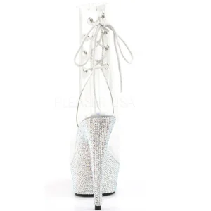 Vinyle pierre cristal 15 cm BEJEWELED-1018DM plateforme bottines femmes